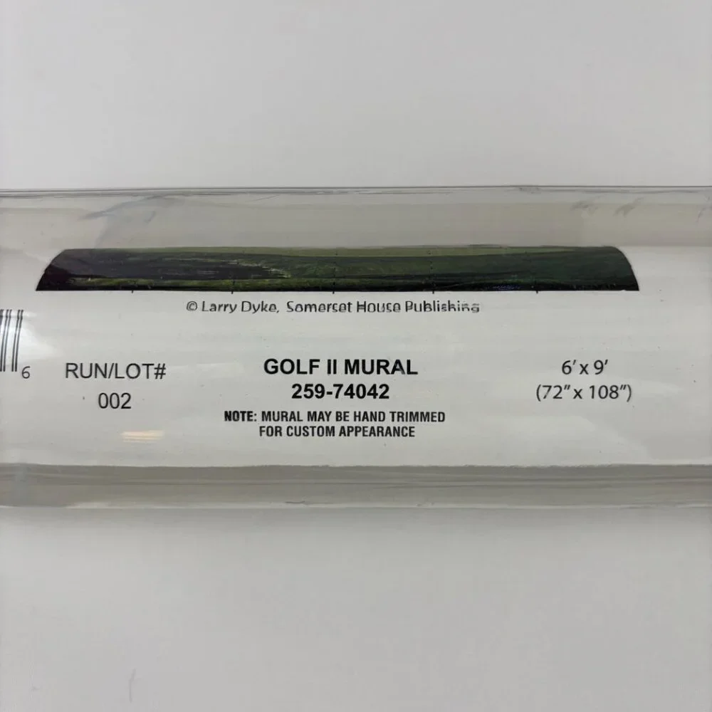Golf II Mural 259-74042 Wall Mural 6'H x 9'W